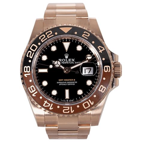 rolex gmt 2 rose gold.